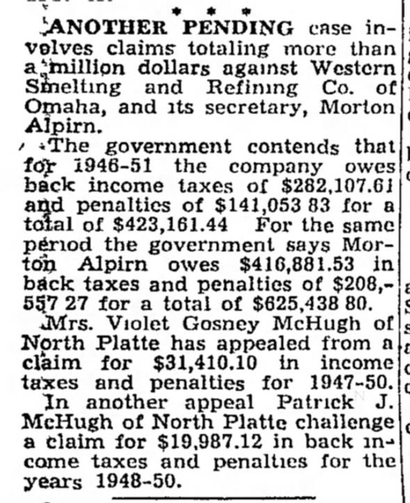 Clipping from Lincoln Journal Star